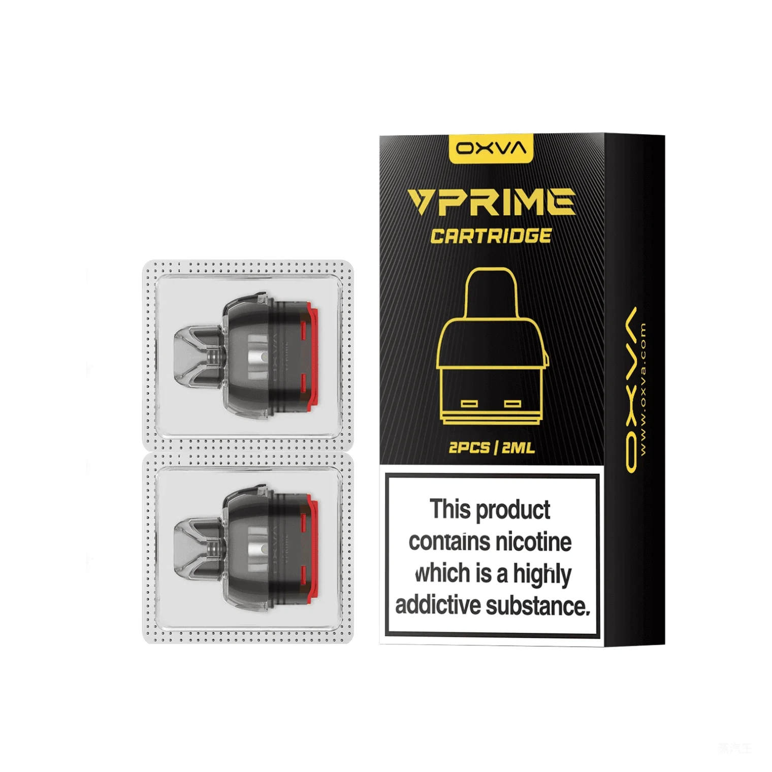 OXVA VPRIME 至尊空倉 | 原廠空倉煙彈 (2入裝/5ml) | Unitech 2.0技術五層防漏