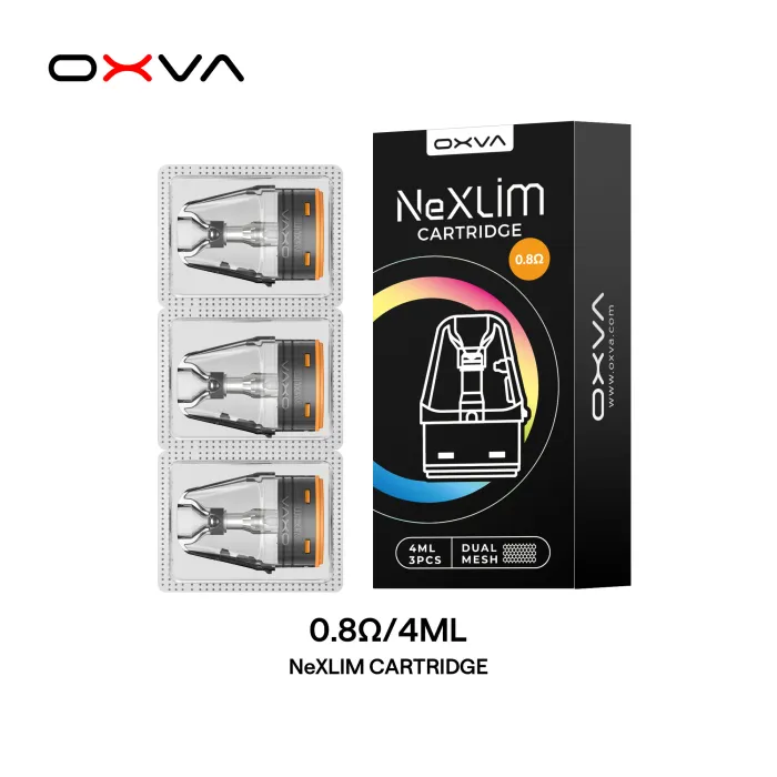 【大蠻牛空倉】OXVA NEXLIM 大蠻牛專用 4ML 頂部注油空煙彈 (3入裝) - 雙網狀線圈防漏可重複注油:圖片 3